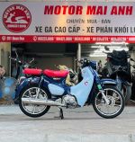 Honda super cub xanh tím 2023