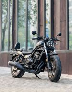 Honda Rebel 500 2023 Xe đang thu hồi biển