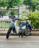 Honda super cub 125  2025 xe mới Xanh xi măng