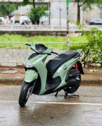 Honda SH 350i  xe mới mầu xanh bơ